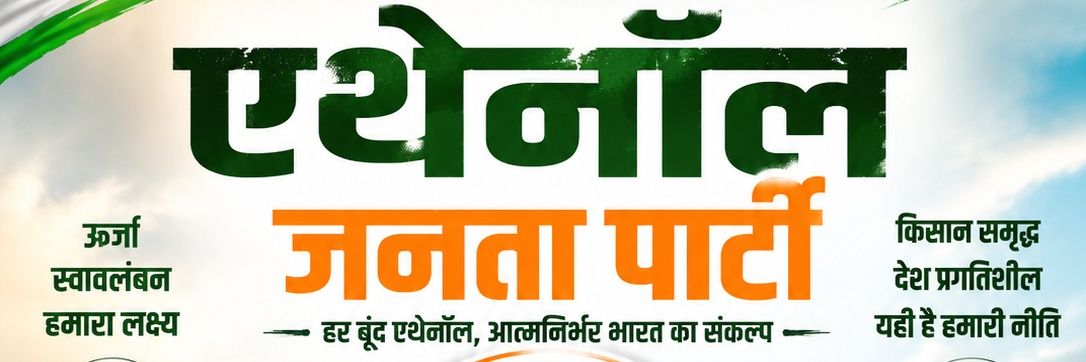 Ethanol Janta Party banner