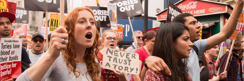 Sheffield People's Assembly banner