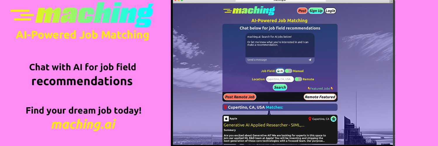 maching_ai's profile banner image
