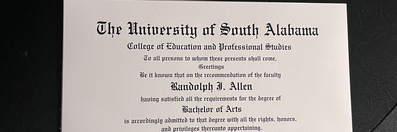 Randolph Allen banner