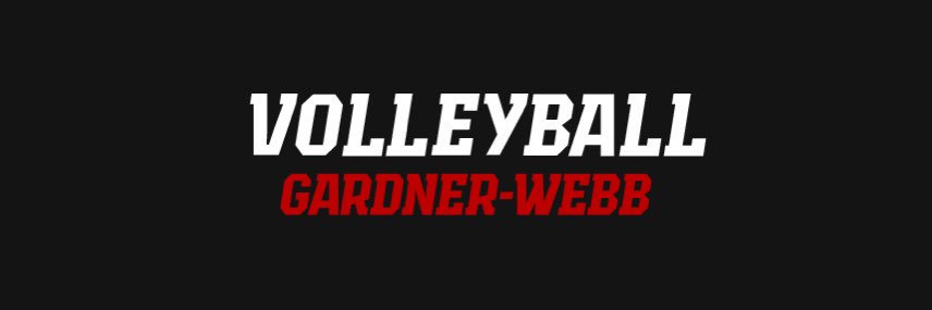 Gardner-Webb Volleyball banner