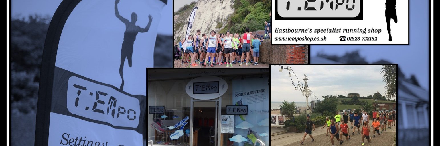 TEMPO Run Shop Eastbourne banner