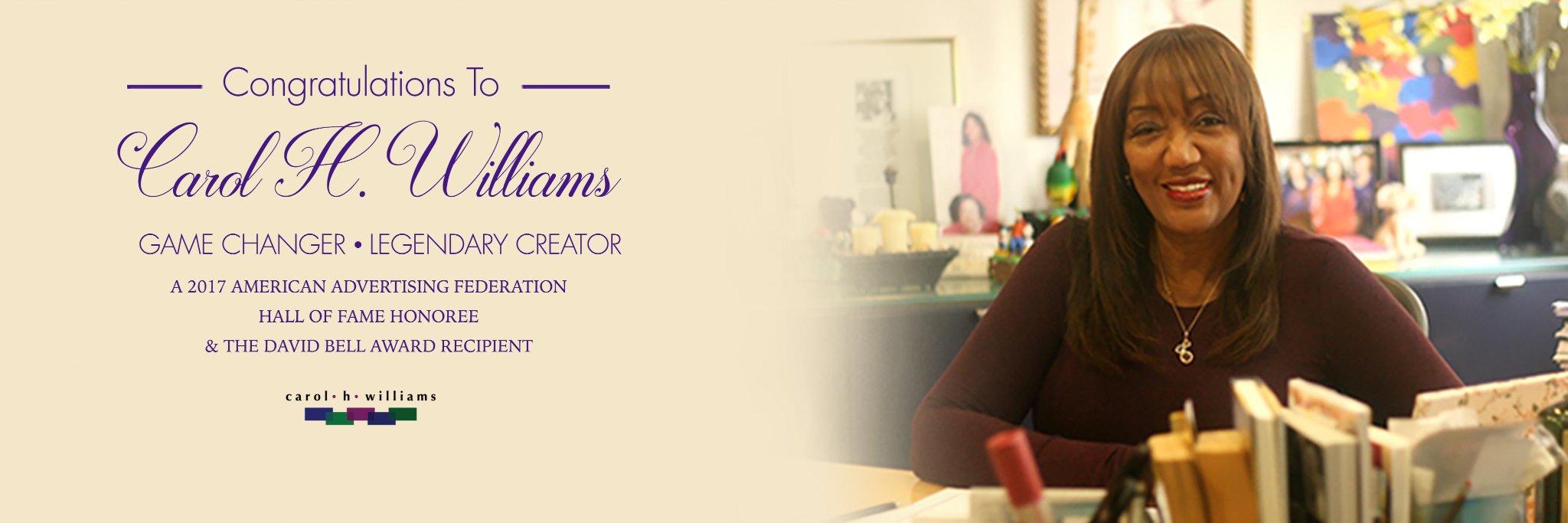 Carol H. Williams banner