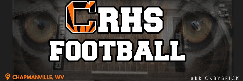 CRHS Football's banner