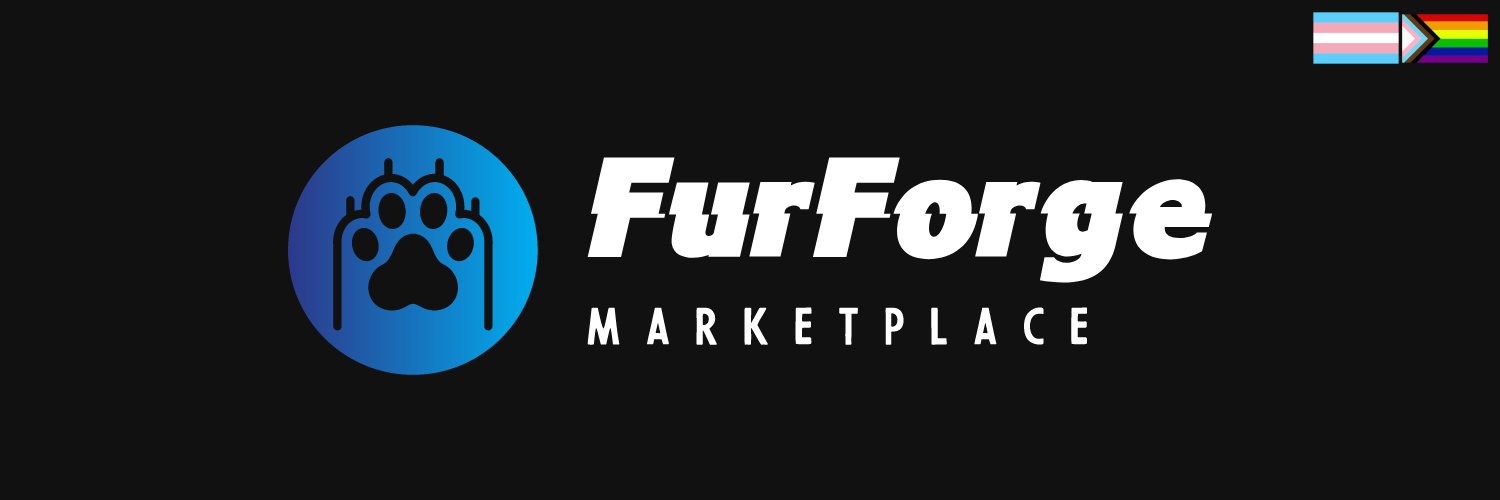 Fur Forge - Furry Marketplace - Launched June 2023 banner