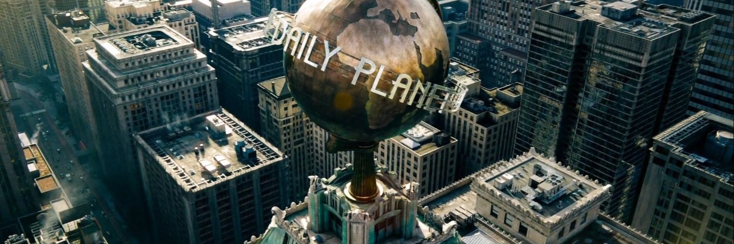 The Daily Planet's banner