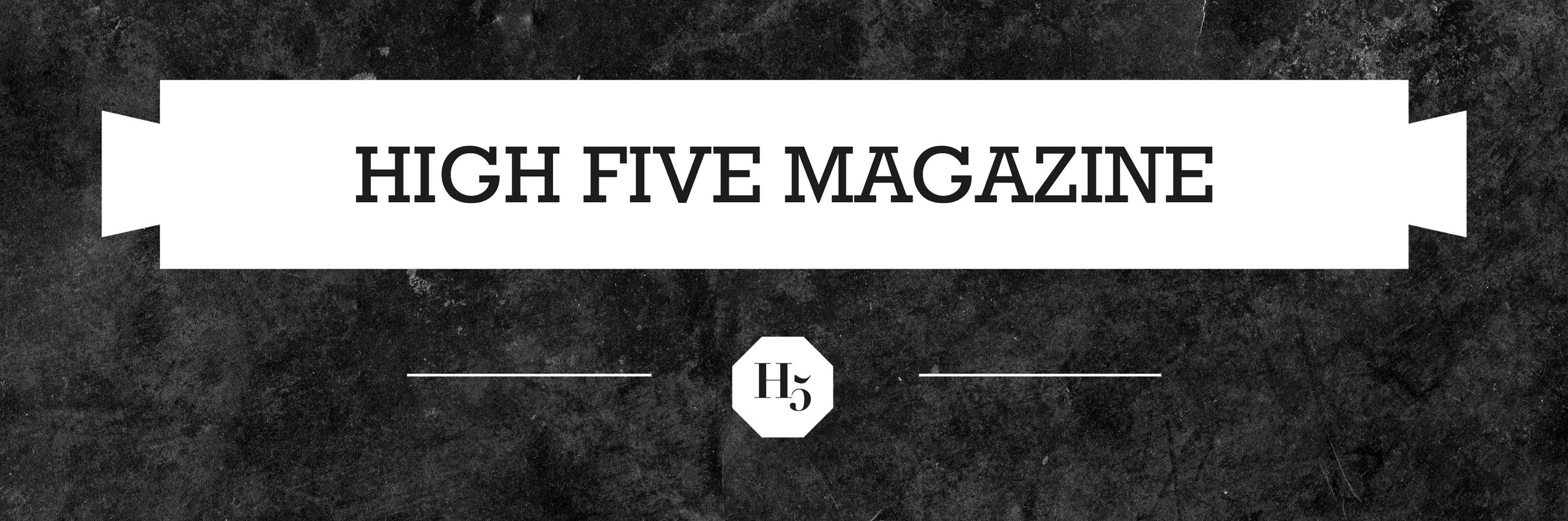 High Five Magazine banner