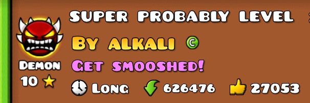 Super Probably Level banner