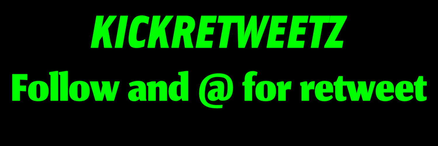 KickRetweetz banner