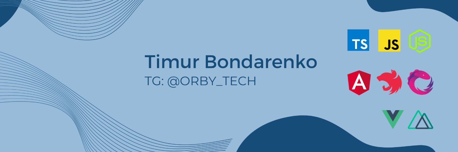 Timur Bondarenko banner