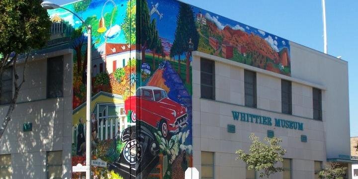 Whittier Museum banner