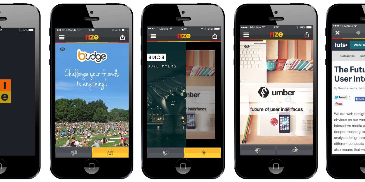 RizeApp's profile banner image