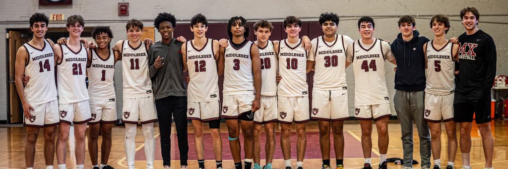 Middlesex Boys Varsity Basketball banner