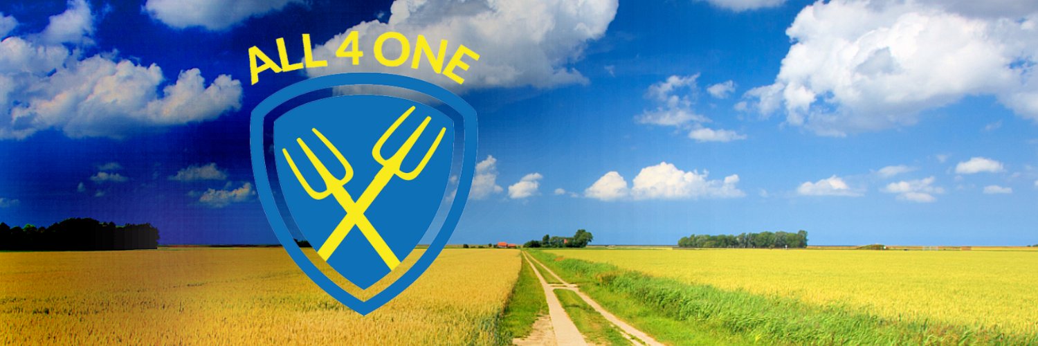 Farmers Defence Force's banner