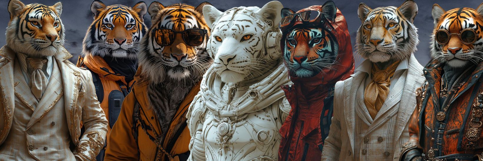 Humanoid Tiger Collection banner