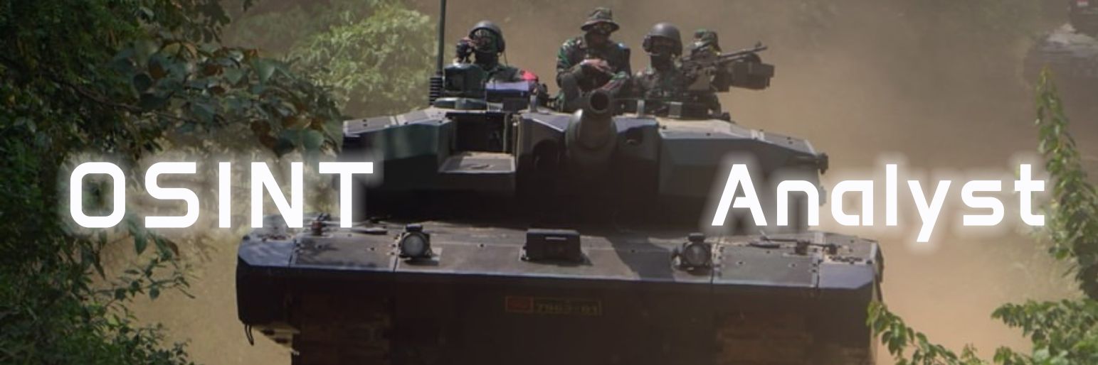 OSINT Analyst's banner