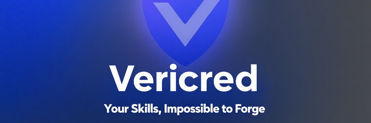 VeriCred's profile banner image