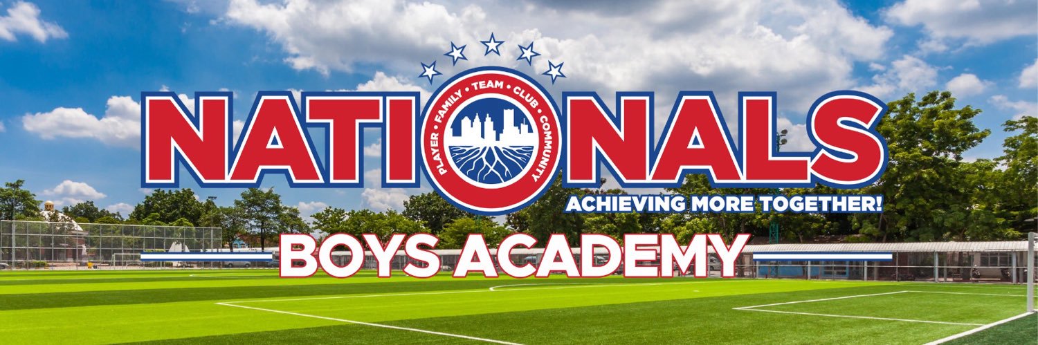 Nationals Boys Academy banner