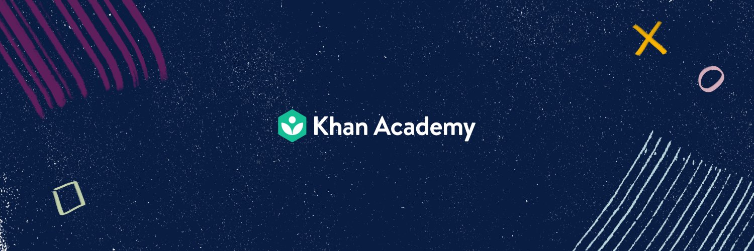 Khan Academy's banner