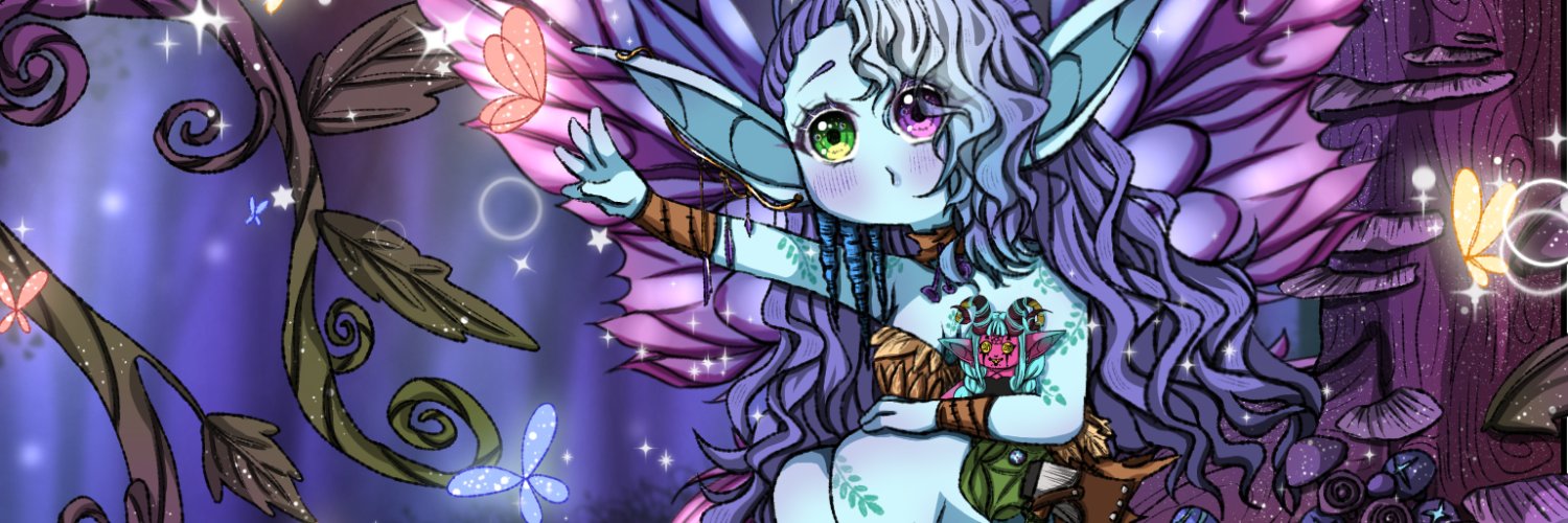 Bumble Bane | Fairy Goblin Vtuber (Pre-debut) banner