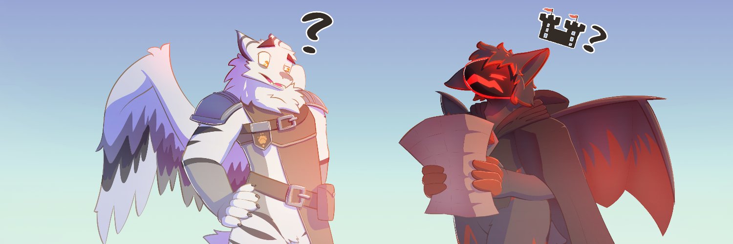 Vampire protogen grey banner