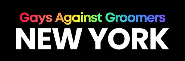 Gays Against Groomers New York Profile Banner
