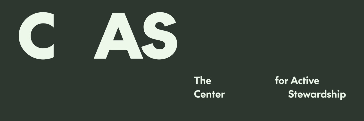 The Center for Active Stewardship banner
