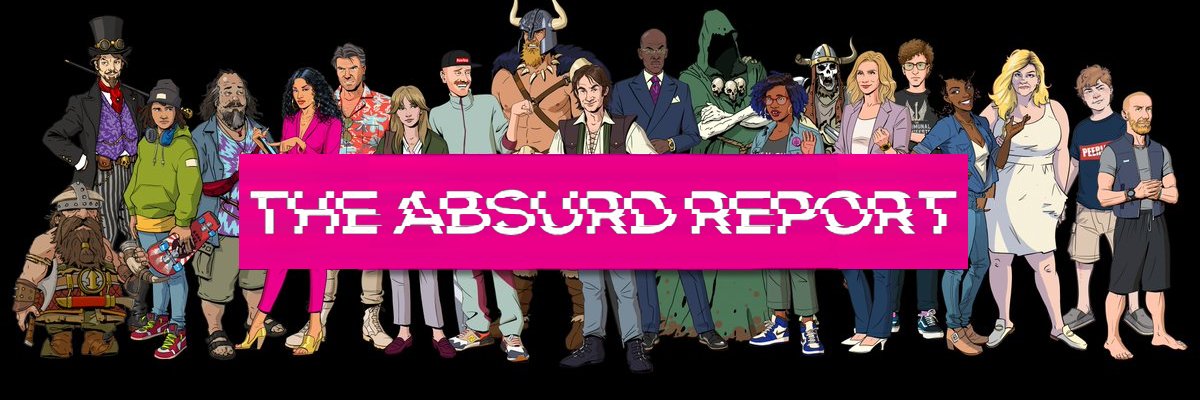 The Absurd Report banner