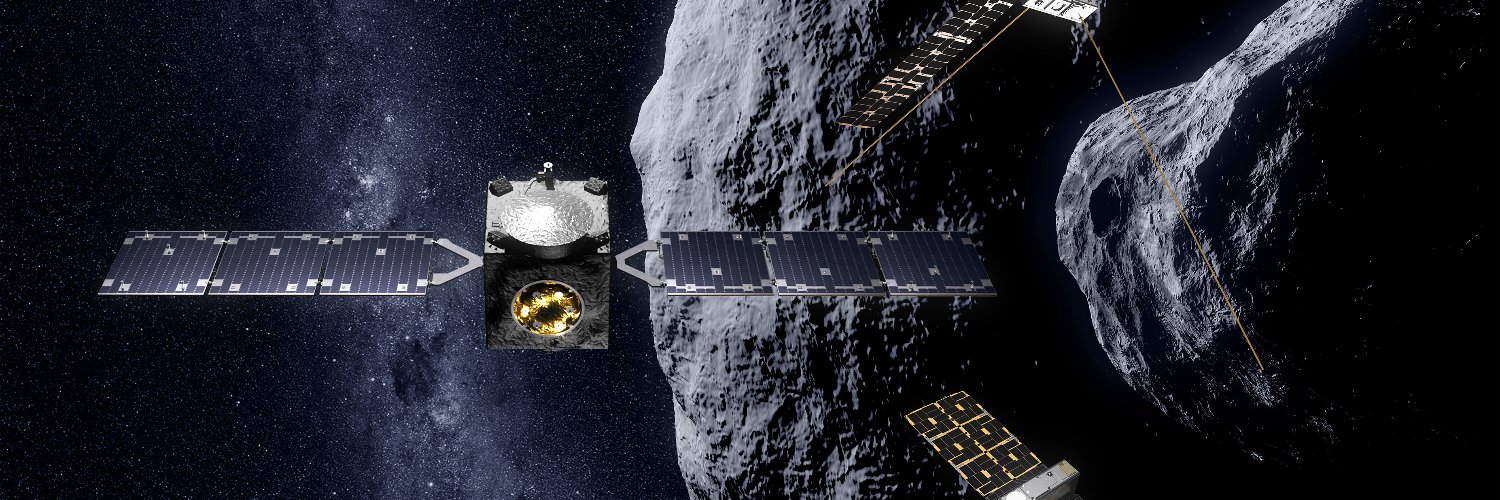ESA's Hera mission's banner