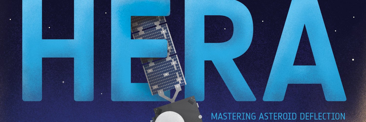 ESA's Hera mission banner