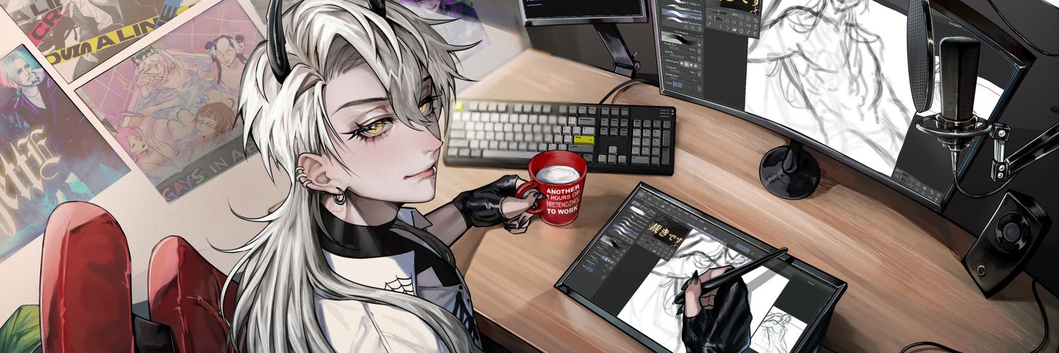 ☆ Uuki Setoya ✍️💀| Isleen's vtuber acc ☆'s banner