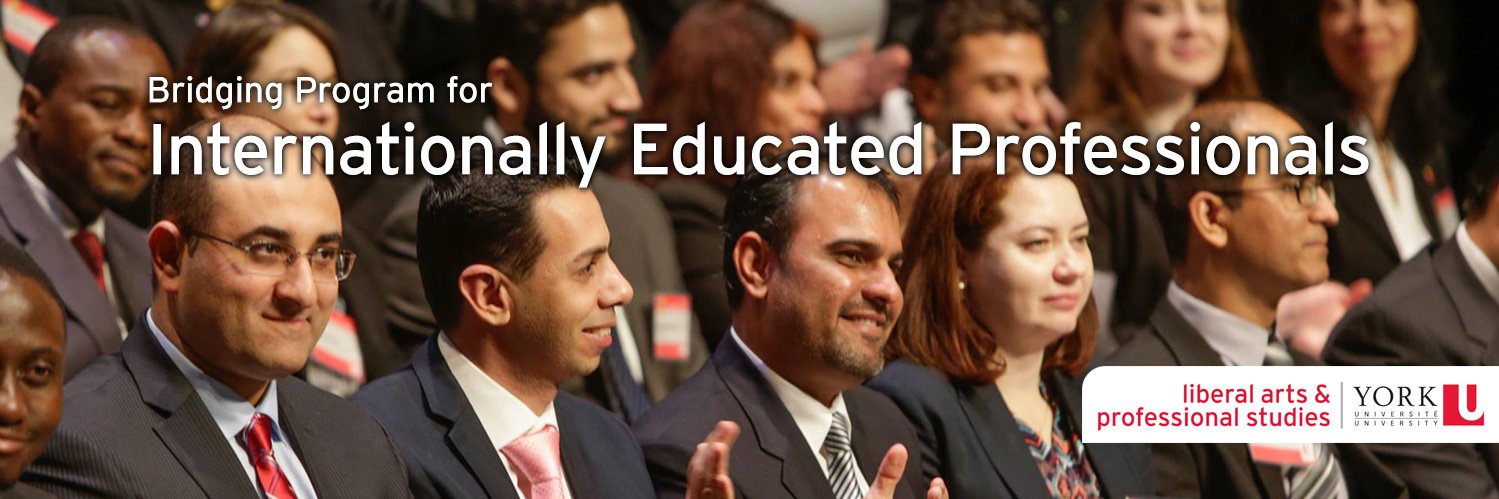 York University IEP Bridging Program banner