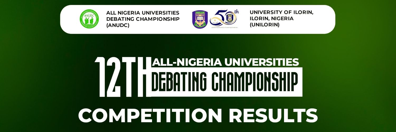 All-Nigeria Universities Debating Championship banner