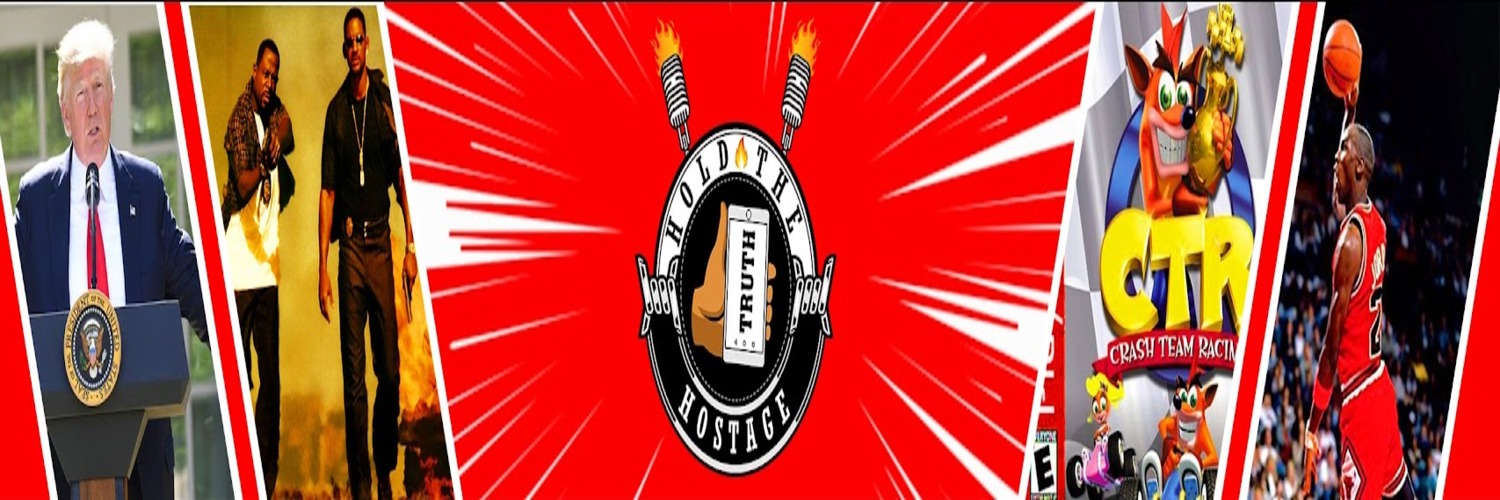 HOLD THE TRUTH HOSTAGE banner