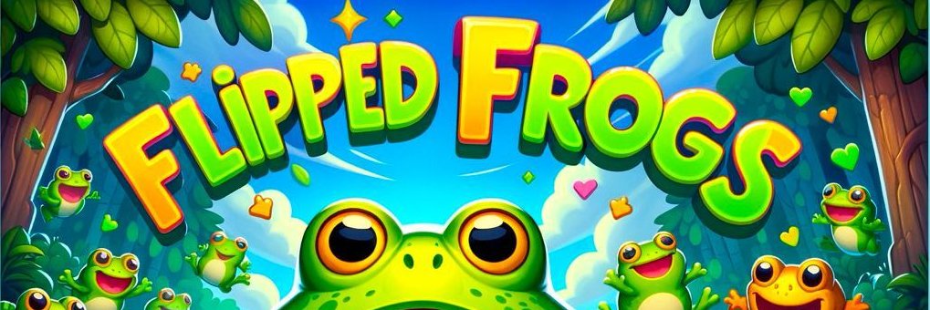 Flipped Frogs = xFrogs 🐸 Tibbir! banner