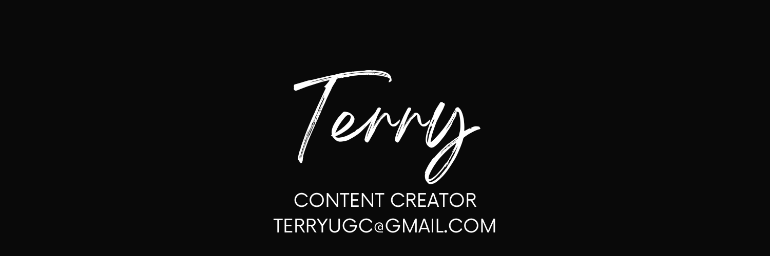 Terry | Male UGC creator banner