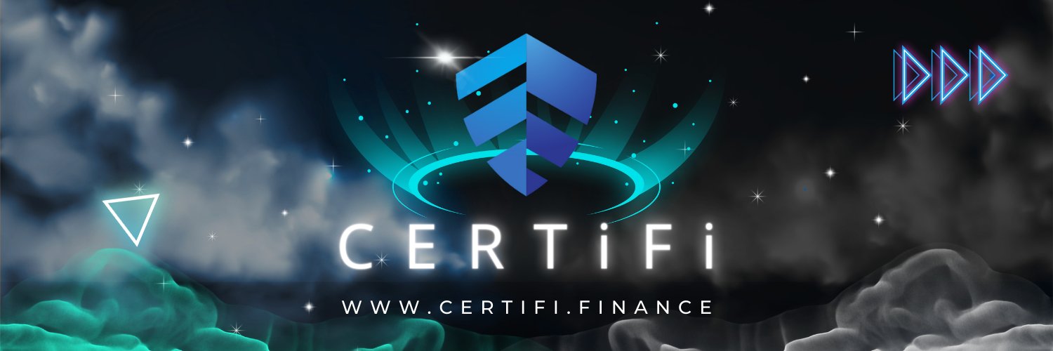 CERTiFiOfficial's profile banner image