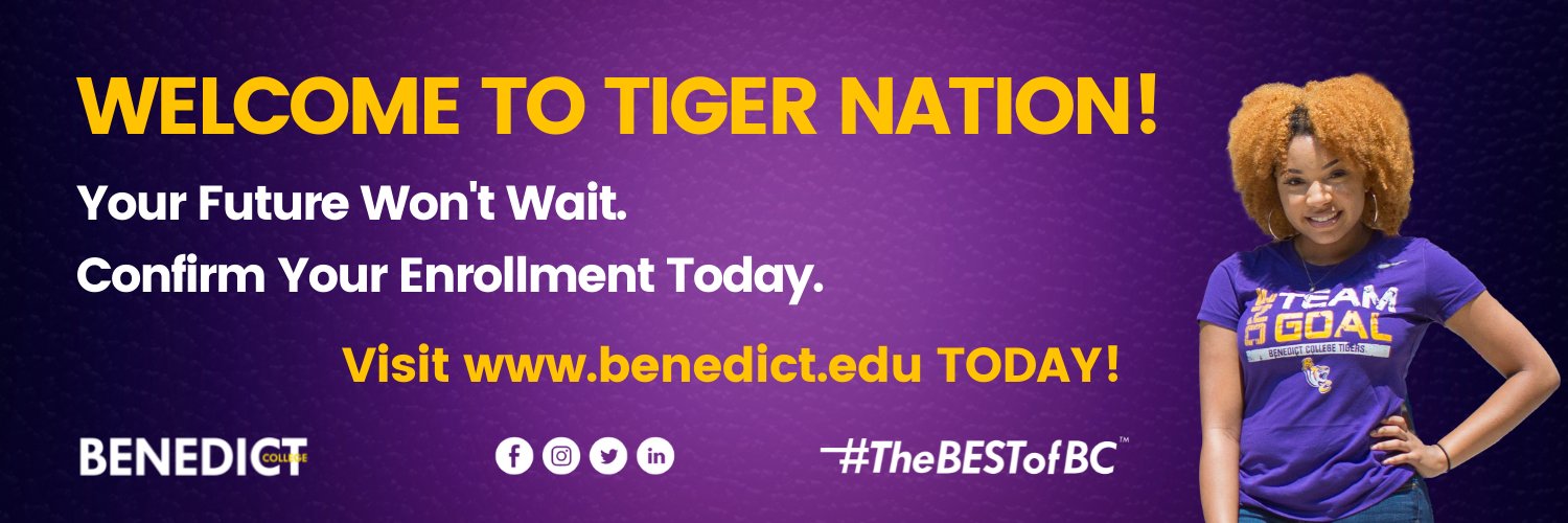 Benedict College's banner