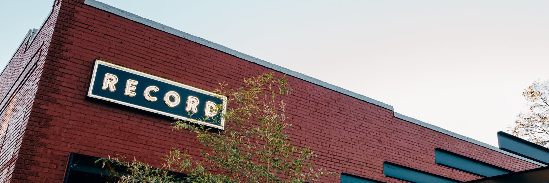 Record Downtown banner