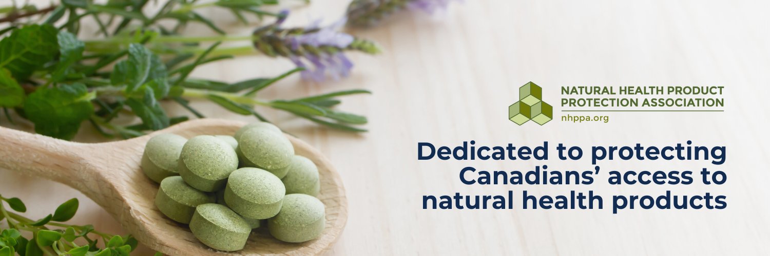 Natural Health Product Protection Association's banner