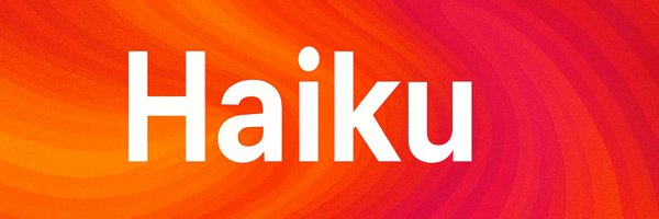 Get_Haiku Profile Banner