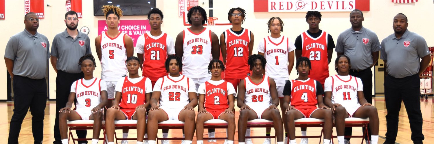 Clinton High School Basketball banner