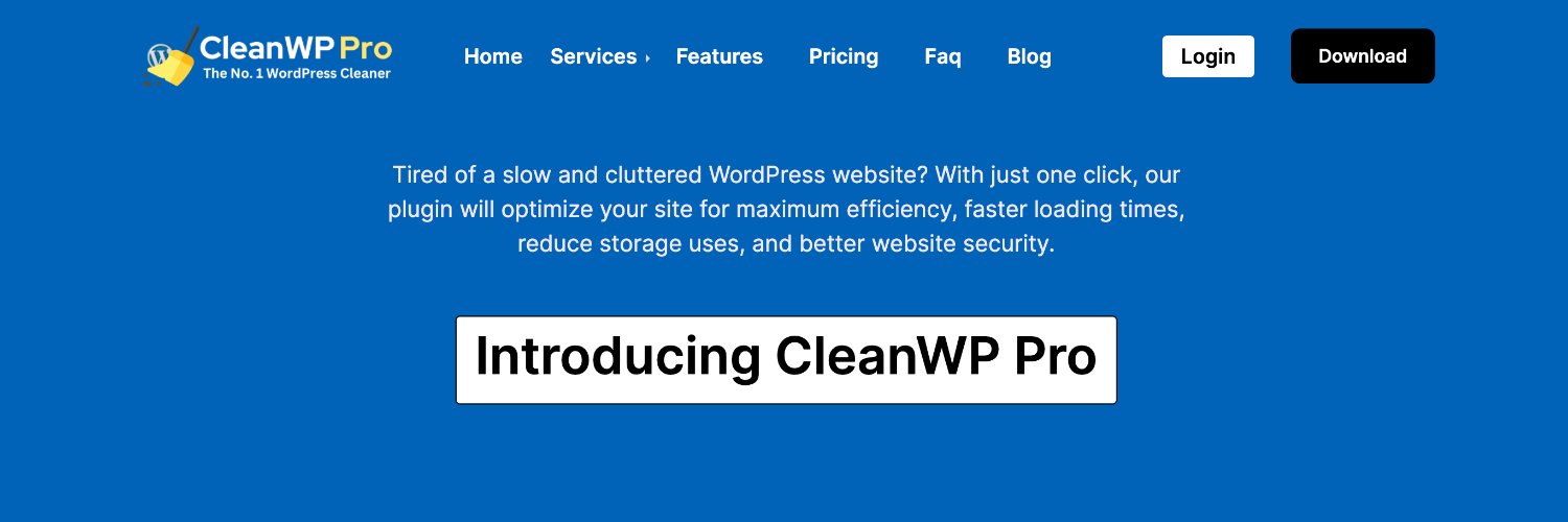 CleanWP Pro banner