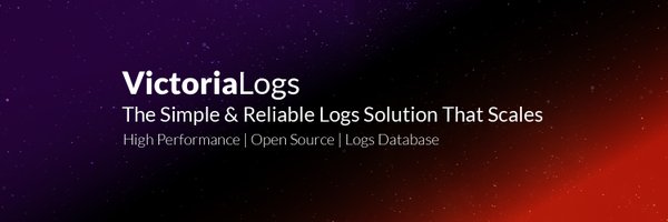 VictoriaLogs Profile Banner