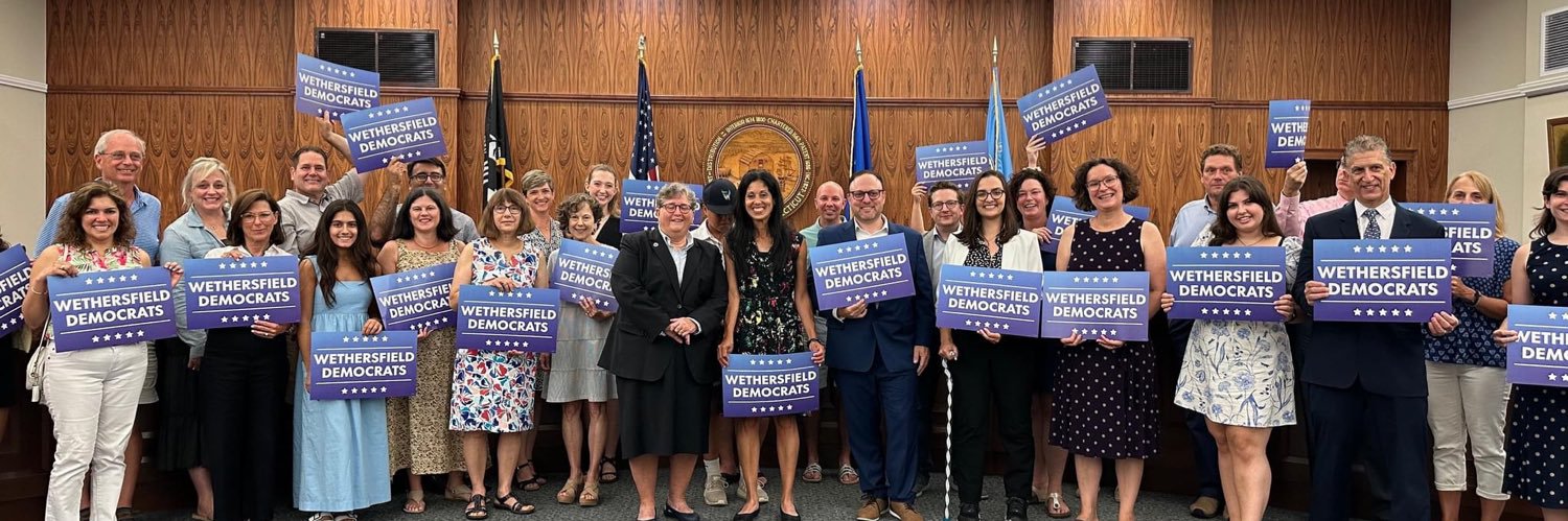 Wethersfield Democrats banner