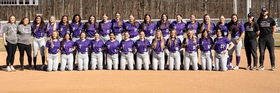 Taylor University Softball banner