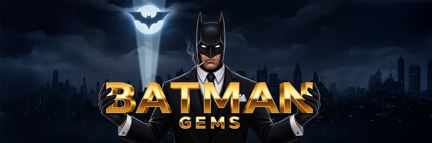 BATMAN GEMS banner