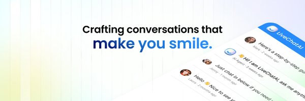 LiveChatAI Profile Banner