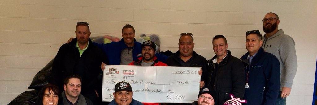 Dad Club London (Ontario) banner