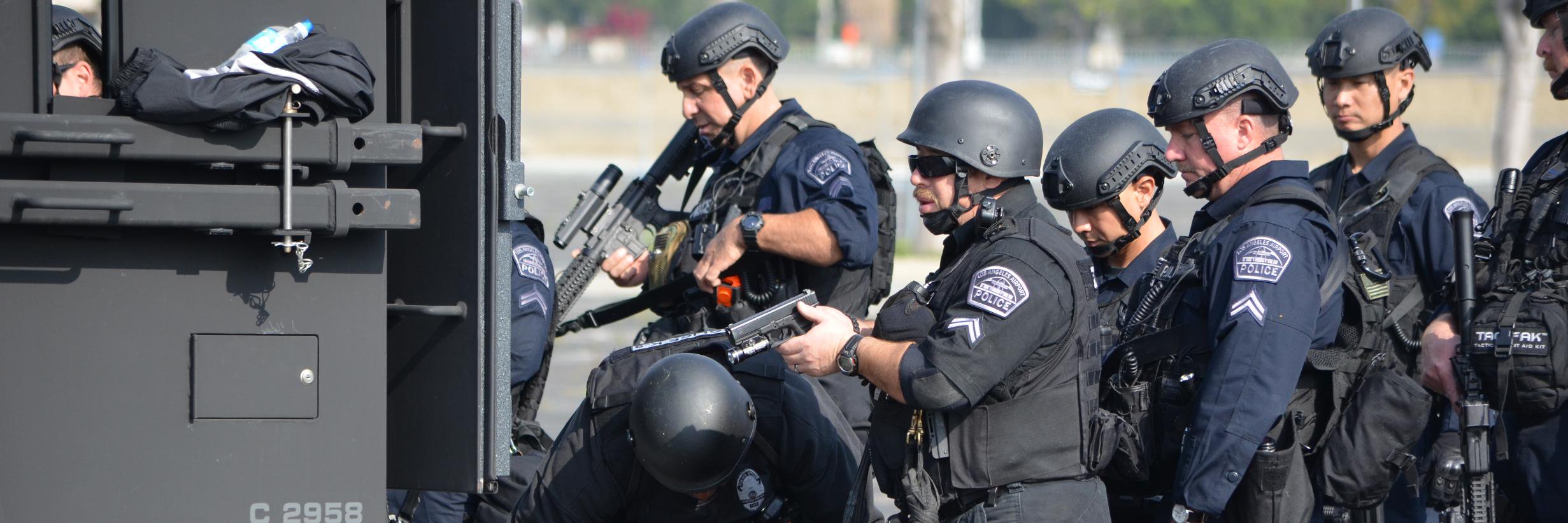 LA Airport PD banner